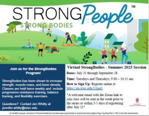 Virtual Strong Bodies -Summer 2023 Session